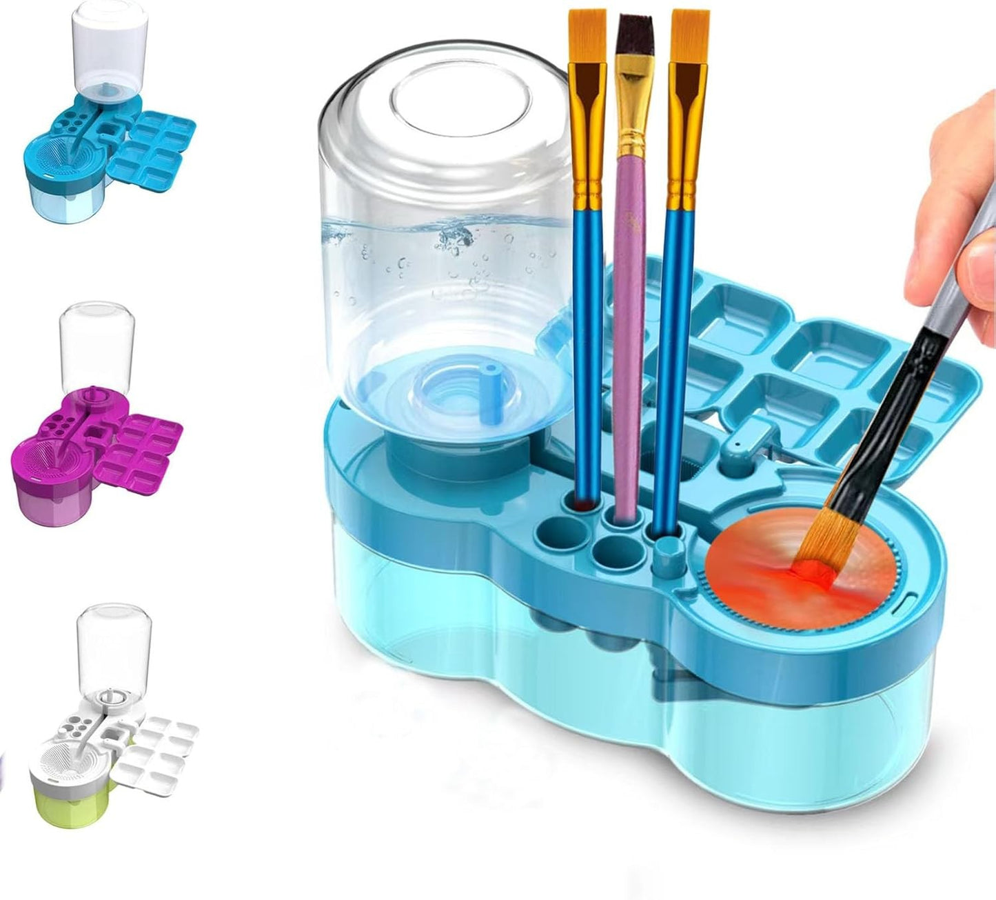 Paint Brush Cleaner Brush Rinser Water Circulation Brush Cleaner Painting Tool