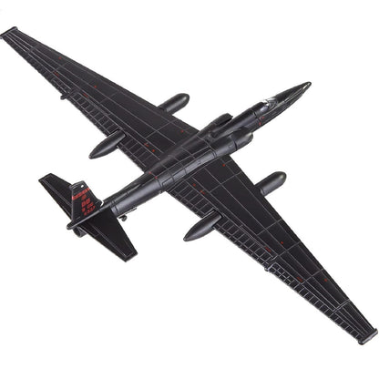 Alloy 1/144 Scale U2 Reconnaissance Aircraft Miltary Plane Model Display Craft F