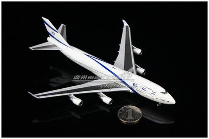1:400 JC Wings El Al BOEING 747-400 Passenger Airplane Diecast Aircraft Model
