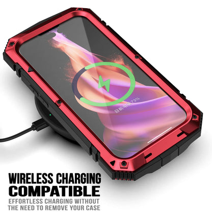 Full-Body Rugged Armor Aluminum Alloy Phone Case for iPhone 17 Pro Max/16/15