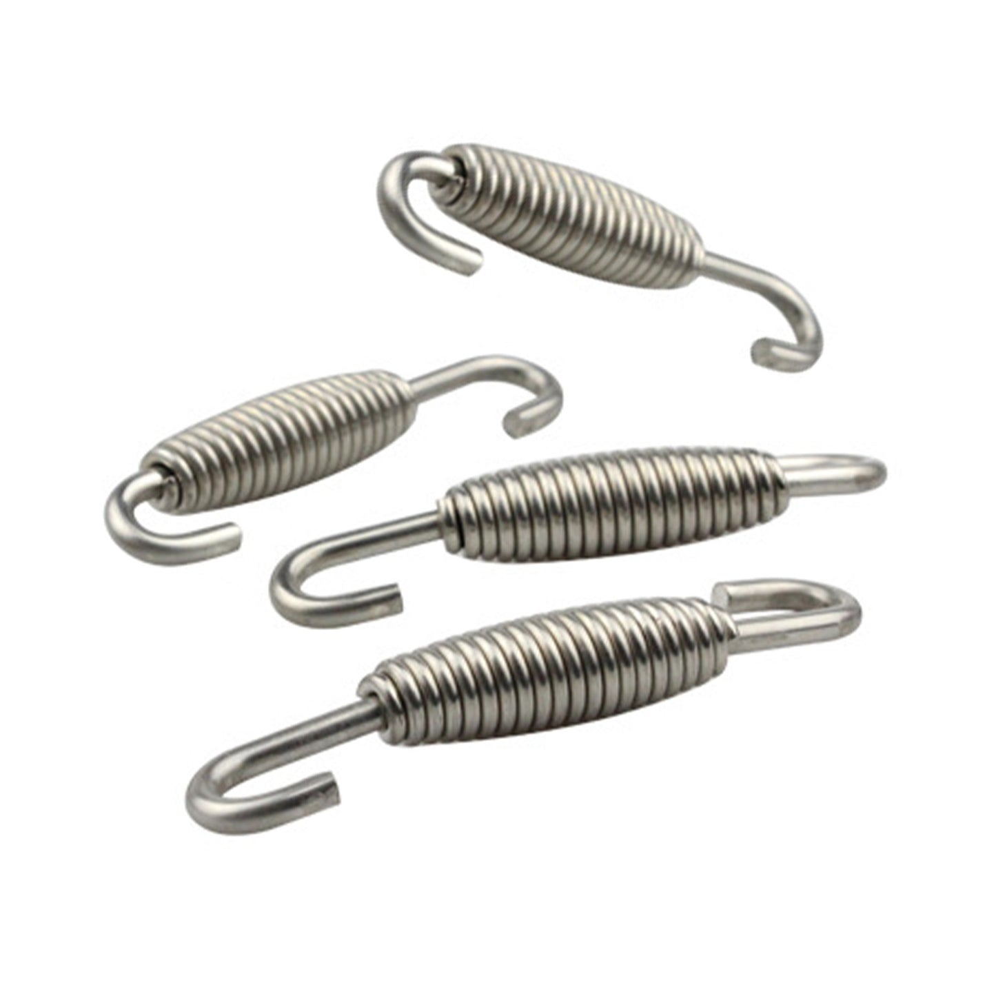 4 Pieces 55mm Exhaust spring Pipe Muffler Springs Swivel 55mm Motorcycle F