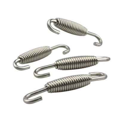 4 Pieces 55mm Exhaust spring Pipe Muffler Springs Swivel 55mm Motorcycle F