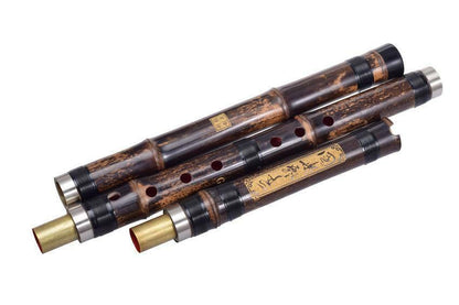 Professional Chinese Vertical Bamboo Flute Xiao Music Instrument 3 Sections