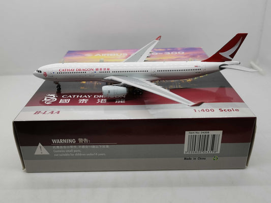 1:400 Phoenix CATHAY DRAGON AIRBUS 330-300 Airplane Diecast Aircraft Plane Model