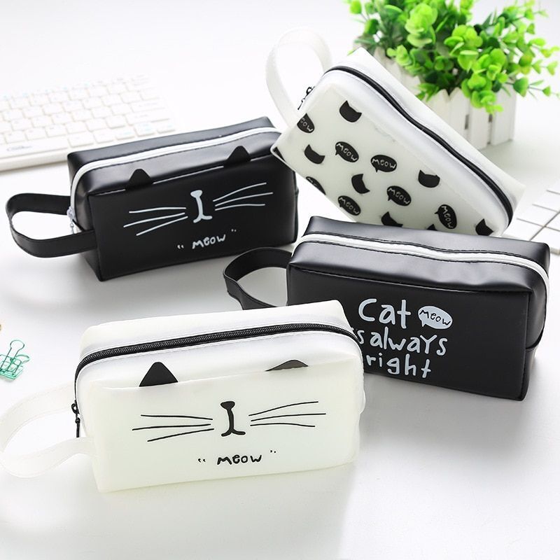 Cute Cosmetic Bag Women Travel Wash Pouch Makeup Bag Pencil Case Toiletry Bags