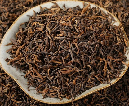 500g Gold bud GongTing Puerh tea bulk pu'erh Ripe tea Old trees old leaves tea