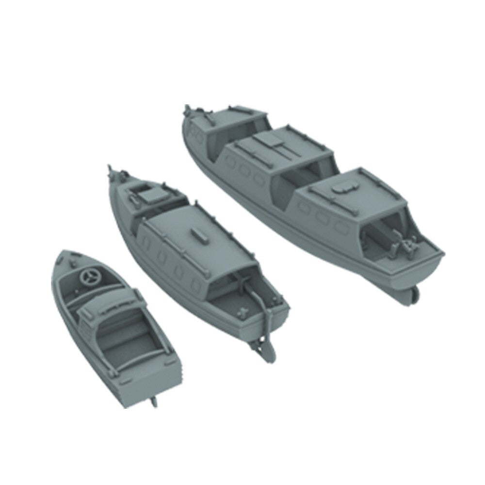 SSMODEL LY144003C1/144Model Upgrade Royal Navy Life Boats 3 styles 2 sets Type C