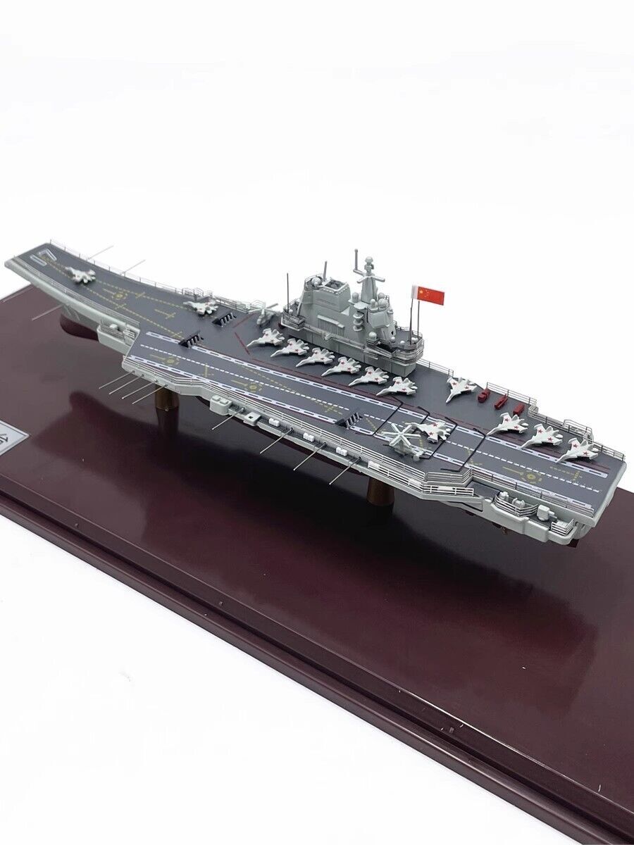 1/1500 Chinese Shandong carrier with J-15 carrier based aircraft model
