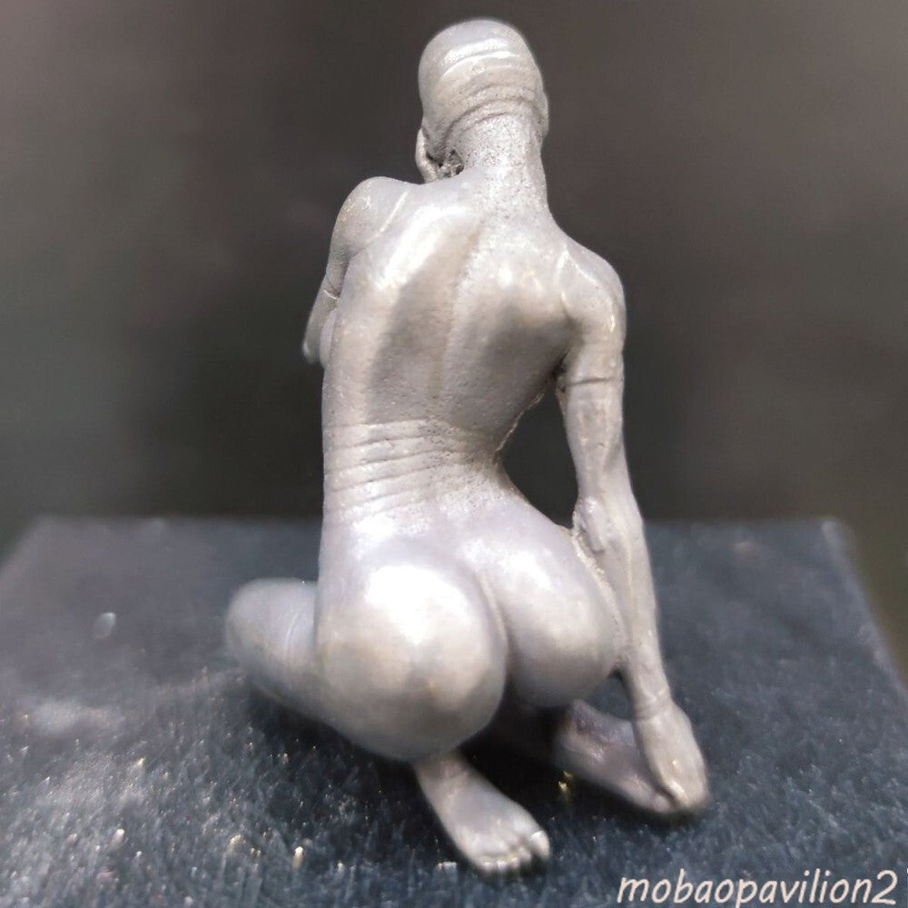 Copper Beauty Mechanical Female Robot Goddess Ornaments Statue art Gift