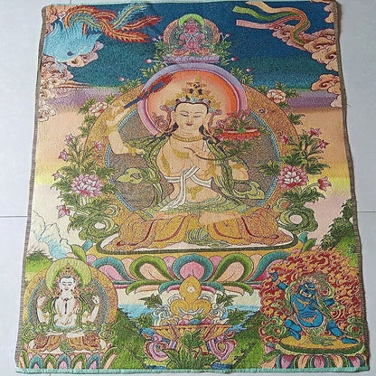 36 "Nepalese Buddhist Tara Buddha statue thangka silk painting