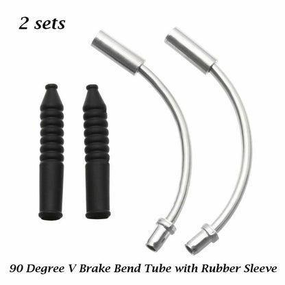 Bike Outdoor Noodles 2pcs/2sets V Brake MTB Mountain Tube Pipe Sleeves Protector