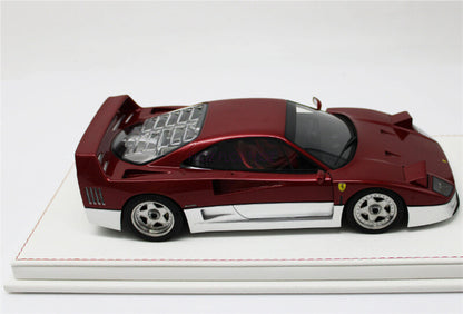 1:18 for GL Model for Ferrari for F40 Limited Edition Red for carbon for fiber