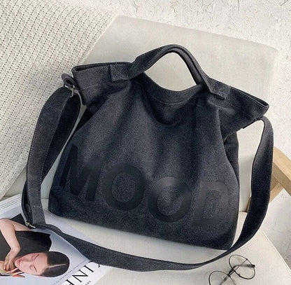 US Unisex Casual Crossbody Bag adjustable Canvas Tote Shoulder Handbag Messenger