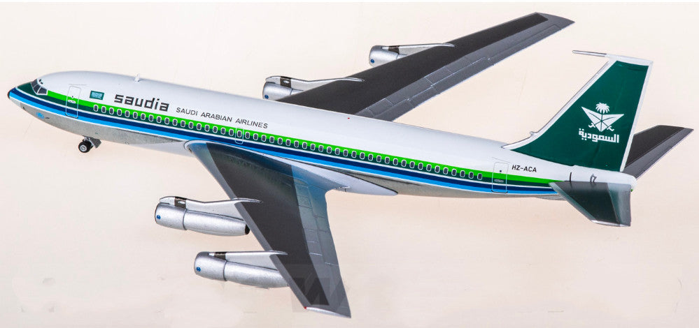 1:200 AeroClassics Saudia Boeing 720B HZ-ACA AC211408 Airplane Diecast Model