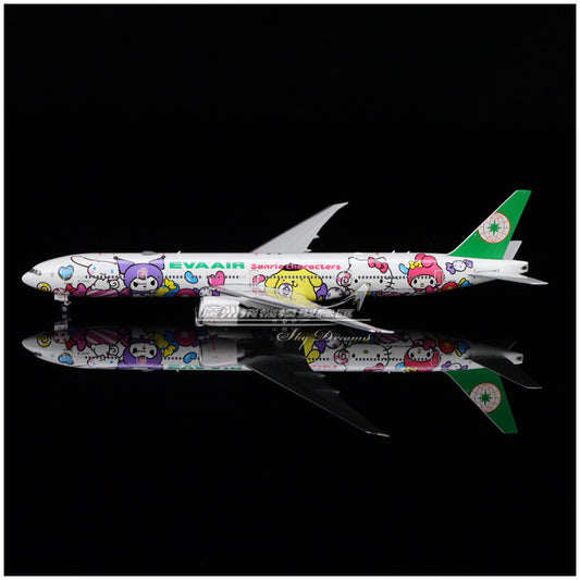 1:400 Phoenix EVA Air Boeing 777-300ER Airplane Diecast Aircraft Plane Model