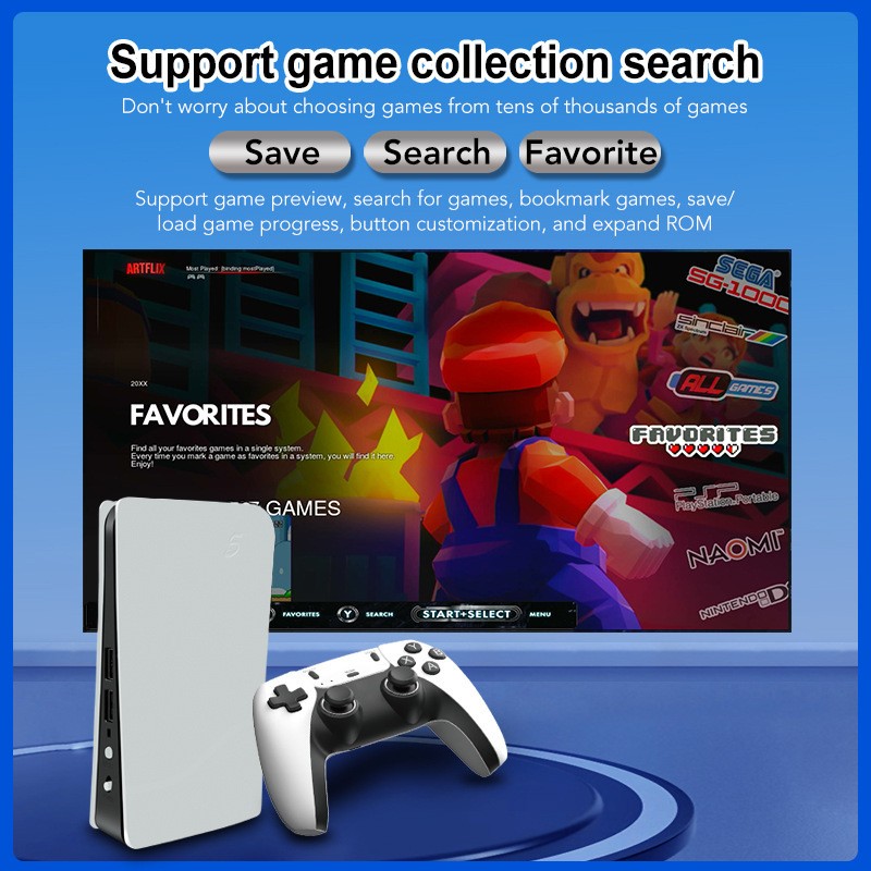 Home high definition intelligent game console Q10 SE supports cinema TV computer