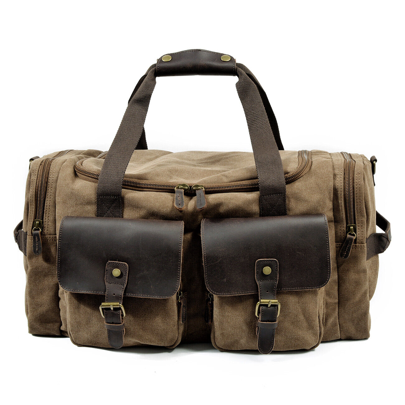 Retro Travel Bag Male Business Bag Large Capacity Travel Shoulder Messenger Bag