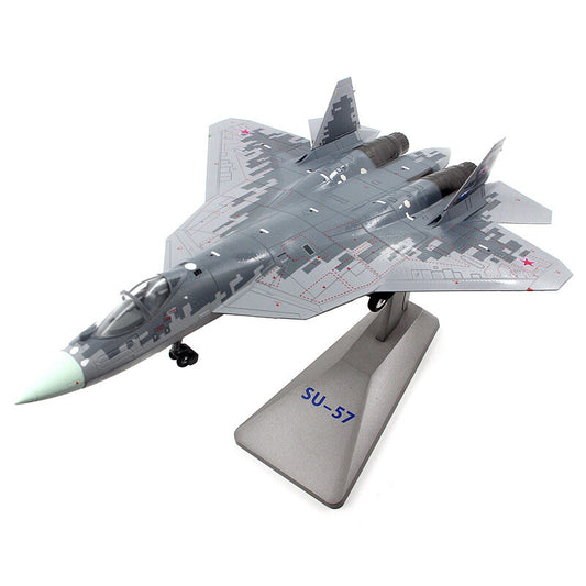 for AF1 Russian SU-57 T-50 stealth fighter RF-81775 1/72 Plane Pre-built Model