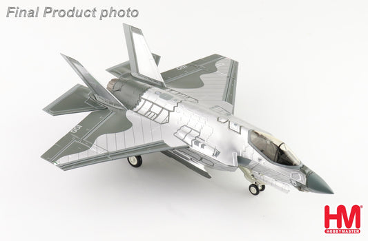 1:72 HM Lockheed F-35C "Mirror Coating' US Navy 2022 Fighter Diecast Plane Model