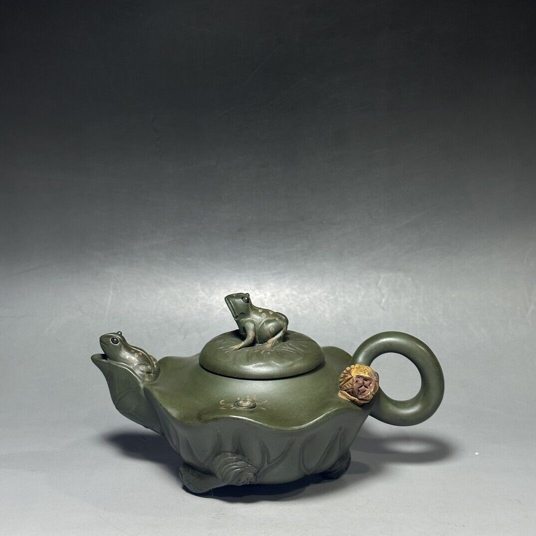 vintage chinese yixing purple clay teapot zisha ceremony teaware collection rare
