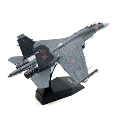 1: 100 Russian Su 35 Super Side Position SU 35 Fighter Alloy Model