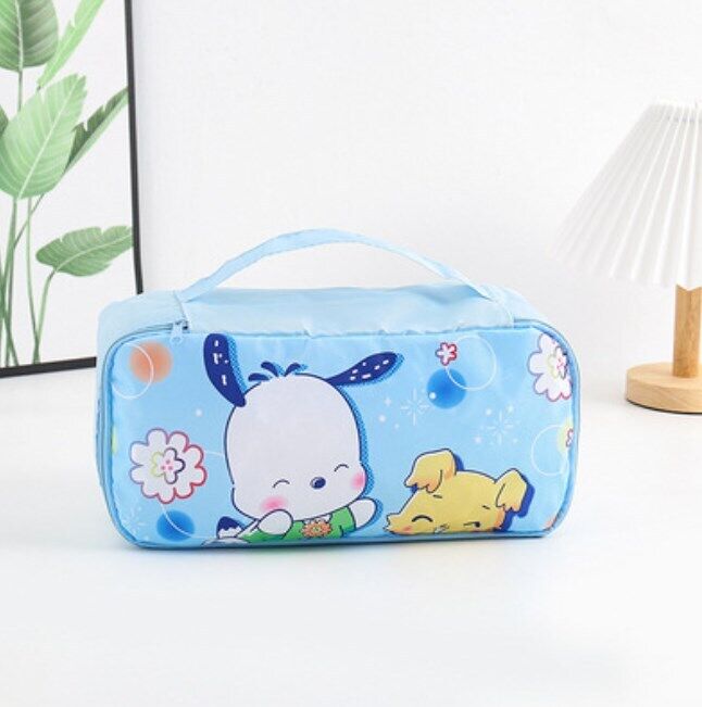 Cartoon Portable Women's Underwear Storage Bag Travel Cosmetics Storage