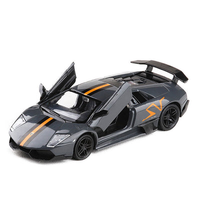 1/36 Lamborghini Murcielago LP670-4 SV Model Car Diecast Toy Vehicle for Kids