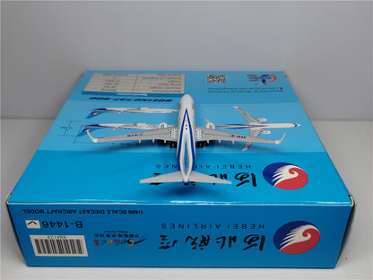 1:400 JC Wings HEBEI AIRLINES BOEING B737-800 Passenger Airplane Diecast Model