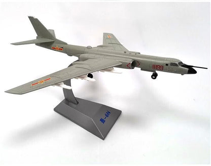 1:86 40CM H-6N Strategic Bomber Fighter Airplane Diecast Military Aircraft Model