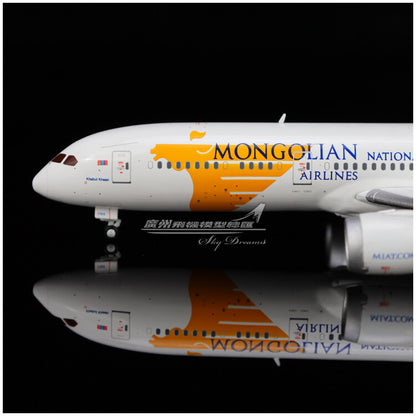 1:400 JC Wings Mongolian Airlines BOEING 787-9 Airplane Diecast Aircraft Model