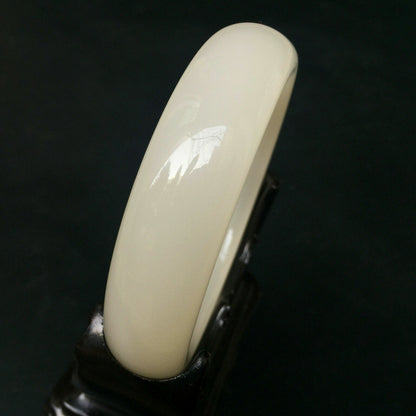 Natural Hetian jade and white jade bracelet