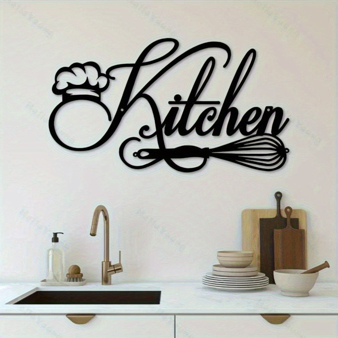 HelloYoung Rustic Metal Sign 12x6.69" Farmhouse Wall Decor Kitchen
