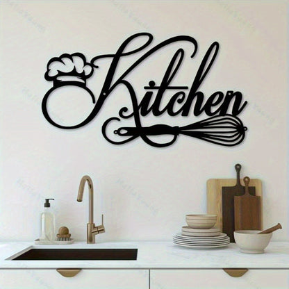 HelloYoung Rustic Metal Sign 12x6.69" Farmhouse Wall Decor Kitchen