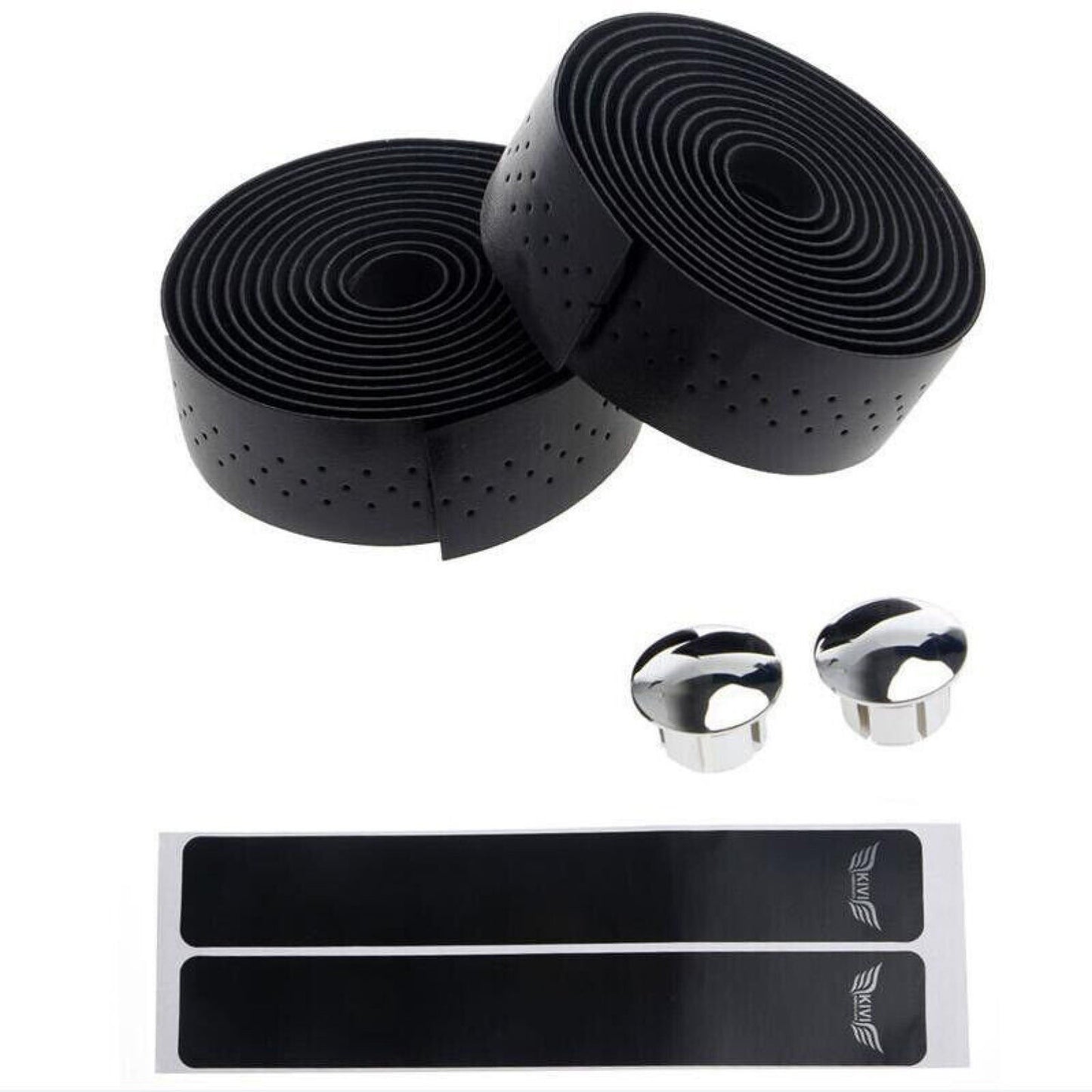 1 Pair Anti-slip Tape Bar Handle Bicycle Leather Handlebar Breathable Bandage