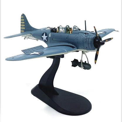 1/72 US SBD-3 Dive Bomber Fighter Alloy Aircraft Model Military Plane Craft Gift
