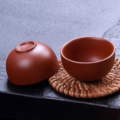20ml Small Puer Tea Cup Zisha Purple Clay Kungfu Tea Cup Marked Cup Zisha Cups
