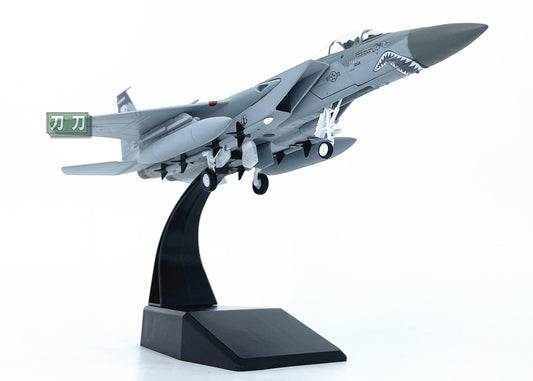 1:100 20CM AMER USA F-15C Fighter Plane Diecast Military Aircraft Model
