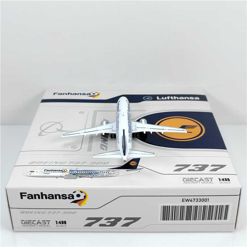 1:400 JC Wings Lufthansa BOEING B737-300 Passenger Airplane Diecast Model