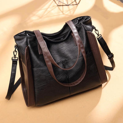 Tote Bag Handbag Shoulder Bag Women Ladies PU Leather Crossbody Bag