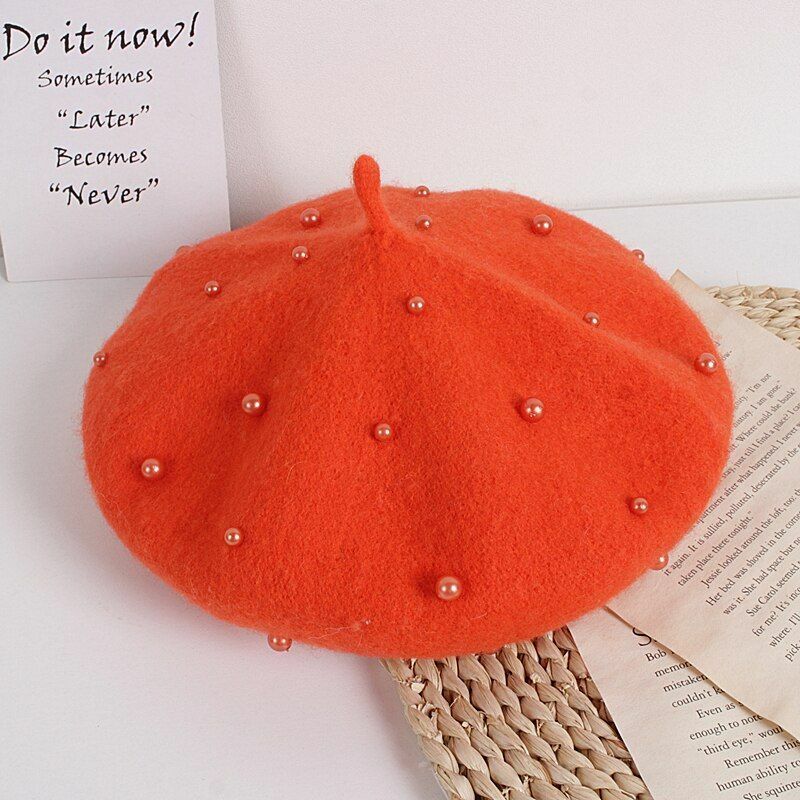Caps Berets Princess Kids Girls Lovely Beanies Hats Spring Autumn Winter Toddler