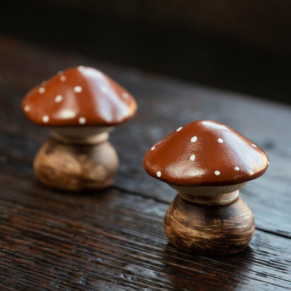 Purple Clay Tea Pet Simulated Mushroom Tea Accessories from YiXing