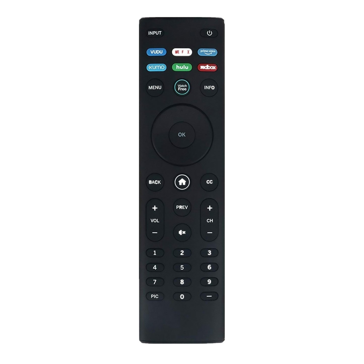 433MHz 1-Channel Smart TV Remote Control For Vizio D24fF1 D32fF1 D43fF P75-E1 F