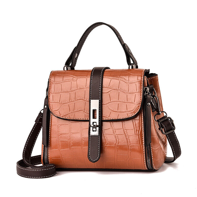 Women Crossbody Casual Bag Shoulder Tote PU Leather Casual Handbag Messenger