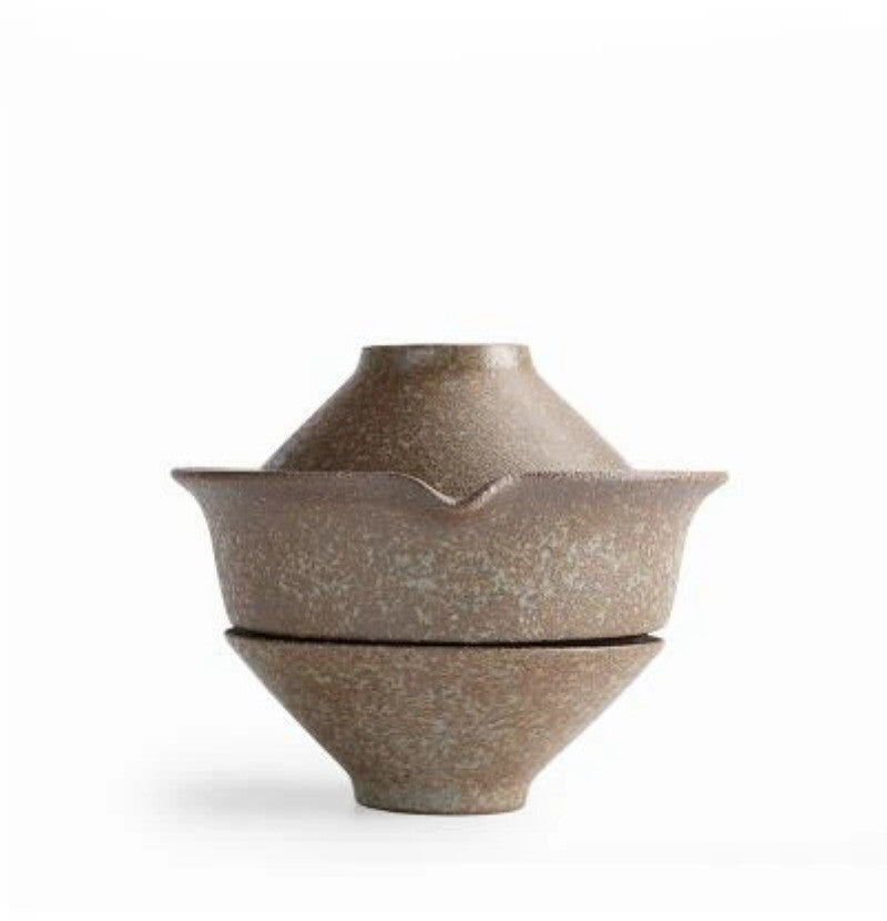 New Ceramic Teapot Tea Cup Set Portable Travel Tea Set