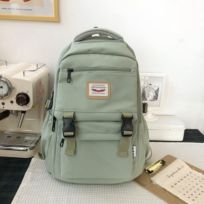 Nylon Women Backpack Female Students Schoolbag Simple Sense Travel bag