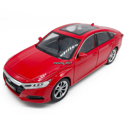 1/24 Honda Accord Model Car Metal Diecast Toy Vehicle Toys for Boys Kids Gifts