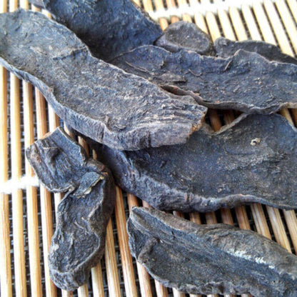Natural Dried Black Bean Herbal Tea Wild He Shou Wu Roots Chinese Herbs Medicine
