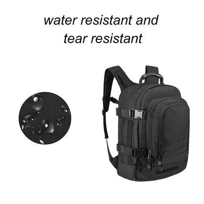 Military Tactical Backpack Rucksack Expandable Outdoor Travel Bag Camping Hiking