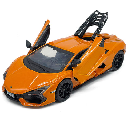 1/32 Lamborghini Revuelto Model Car Diecast Toy Cars Toys for Boys Kids Orange
