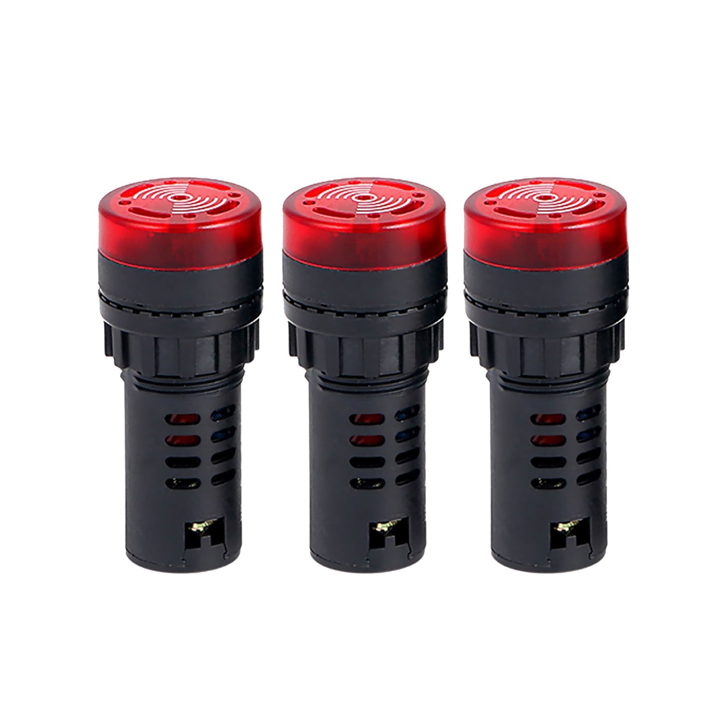 1/2/3/5/10Pcs 110V AD16-22SM Buzzer LED Flash Alarm Indicator Signal Light s